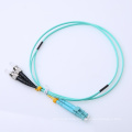 Hot Selling Cheap Custom LC to ST APC/UPC Duplex Multimode Fiber Optic Patch Cord Cable